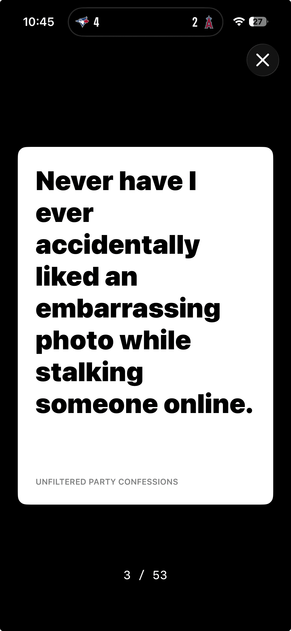 Drunk Cards gameplay demo